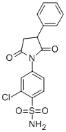 2-Chloro-4-(2,5-dioxo-3-phenyl-1-pyrrolidinyl)benzenesulfonamide CAS#: 30279-17-5