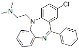 2-Chloro-5-[2-(dimethylamino)ethyl]-11-phenyl-5H-dibenzo[b,e][1,4]diazepine CAS#: 32047-66-8