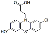 2-Chloro-7-hydroxy-10H-phenothiazine-10-propanoic acid CAS#: 40845-26-9