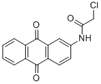 2-Chloro-N-(9,10-dioxo-9,10-dihydro-anthracen-2-yl)-acetamide CAS#: 143210-98-4
