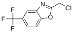 2-ChloroMethyl-5-trifluoroMethyl-benzooxazole CAS#: 131337-75-2