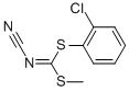 (2-Chlorophenyl) methyl cyanocarbonimidodithioate CAS#: 152381-98-1