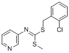 (2-Chlorophenyl)methyl methyl 3-pyridinylcarbonimidodithioate CAS#: 34763-36-5
