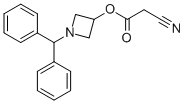 2-Cyanoacetic acid 1-(diphenylmethyl)-3-azetidinyl ester CAS#: 116574-14-2