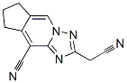 2-Cyanomethyl-8-cyano-6,7-trimethylene-[1,2,4]-triazolo[1,5-a]pyridine CAS#: 132011-88-2