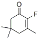 2-Cyclohexen-1-one,  2-fluoro-3,5,5-trimethyl- CAS#: 132999-31-6