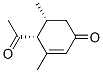 2-Cyclohexen-1-one, 4-acetyl-3,5-dimethyl-, cis- (9CI) CAS#: 144890-09-5