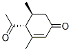 2-Cyclohexen-1-one, 4-acetyl-3,5-dimethyl-, trans- (9CI) CAS#: 144890-08-4