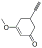 2-Cyclohexen-1-one, 5-ethynyl-3-methoxy- (9CI) CAS#: 119951-06-3