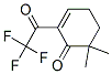 2-Cyclohexen-1-one, 6,6-dimethyl-2-(trifluoroacetyl)- (9CI) CAS#: 343950-36-7