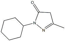 2-Cyclohexyl-5-Methyl-2,4-dihydro-pyrazol-3-one CAS#: 36210-76-1