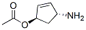2-Cyclopenten-1-ol,4-amino-,acetate(ester),(1R-trans)-(9CI) CAS#: 142697-70-9