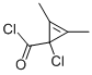 2-Cyclopropene-1-carbonyl chloride, 1-chloro-2,3-dimethyl- (9CI) CAS#: 35436-21-6