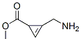2-Cyclopropene-1-carboxylic acid, 2-(aminomethyl)-, methyl ester (9CI) CAS#: 159786-57-9