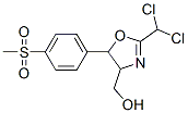 2-(DICHLOROMETHYL)-4,5-DIHYDRO-5-(4-MESYLPHENYL)OXAZOL-4-YLMETHANOL CAS#: 126429-09-2