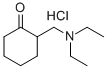 2-[(DIETHYLAMINO)METHYL]CYCLOHEXANONE HYDROCHLORIDE CAS#: 37408-85-8