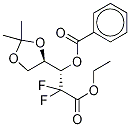 2-Deoxy-2,2-difluoro-4,5-O-isopropylidene-D-threo-pentonic Acid Ethyl Ester Benzoate CAS#: 143234-92-8