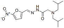 2-(Diisobutylamino)-N'-(5-nitrofurfurylidene)acetohydrazide CAS#: 32224-73-0