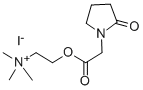 2-(Dimethylamino)ethyl (2-oxo-1-pyrrolidinyl)acetate methiodide CAS#: 132382-13-9