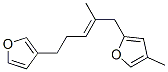 2-[(E)-5-(3-Furyl)-2-methyl-2-pentenyl]-4-methylfuran CAS#: 33853-91-7