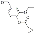 2-ETHOXY-4-FORMYLPHENYL CYCLOPROPANECARBOXYLATE CAS#: 312525-45-4