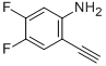 2-ETHYNYL-4,5-DIFLUORO-PHENYLAMINE CAS#: 143101-25-1
