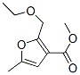 2-Ethoxymethyl-5-methyl-3-furancarboxylic acid methyl ester CAS#: 35339-98-1