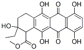 2-Ethyl-1,2,3,4,6,11-hexahydro-2,5,7,10,12-pentahydroxy-6,11-dioxo-1-naphthacenecarboxylic acid methyl ester CAS#: 3569-04-8