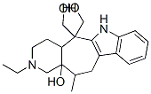 2-Ethyl-2,3,4,4a,6,11,12,12a-octahydro-12a-hydroxy-12-methylpyrido[3',4':5,6]cyclohept[1,2-b]indole-5,5(1H)-dimethanol CAS#: 3368-88-5