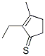 2-Ethyl-3-methyl-2-cyclopentene-1-thione CAS#: 38693-67-3