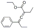 2-Ethyl-4-phenyl-2,3-hexadienoic acid ethyl ester CAS#: 38701-10-9