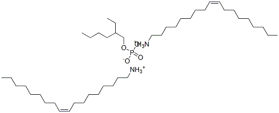2-Ethylhexylphosphoric acid oleylamine salt CAS#: 130222-35-4