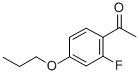2'-FLUORO-4'-PROPOXYACETOPHENONE CAS#: 119774-74-2