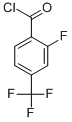 2-FLUORO-4-(TRIFLUOROMETHYL)BENZOYL CHLORIDE CAS#: 126917-10-0
