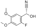 (2-FLUORO-4,5-DIMETHOXYPHENYL)-(R)-HYDROXYACETONITRILE CAS#: 119085-63-1