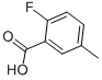 2-FLUORO-5-METHYLBENZOIC ACID CAS#: 321-12-0