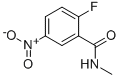 2-FLUORO-N-METHYL-5-NITROBENZAMIDE CAS#: 136146-83-3