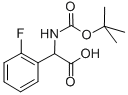 2-FLUOROPHENYLGLYCINE-N-BOC PROTECTED CAS#: 161330-30-9