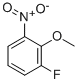 2-Fluoro-6-nitroanisole CAS#: 484-94-6