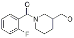 (2-Fluoro-phenyl)-(3-hydroxyMethyl-piperidin-1-yl)-Methanone, 98+% C13H16FNO2, 分子量 237.28 CAS#: 349128-53-6