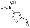 2-Formylthiophene-4-boronic acid CAS#: 175592-59-3