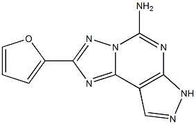2-Furan-2-yl-7H-pyrazolo[4,3-e][1,2,4]triazolo[1,5-c]pyriMidin-5-ylaMine CAS#: 162401-16-3