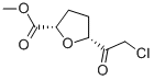 2-Furancarboxylic acid, 5-(chloroacetyl)tetrahydro-, methyl ester, (2S-cis)- (9CI) CAS#: 141269-24-1