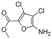 2-Furancarboxylicacid,5-amino-3,4-dichloro-,methylester(9CI) CAS#: 122587-23-9