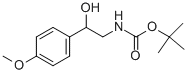 [2-HYDROXY-2-(4-METHOXY-PHENYL)-ETHYL]-CARBAMIC ACID TERT-BUTYL ESTER CAS#: 126395-30-0