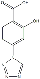 2-HYDROXY-4-(1H-TETRAZOL-1-YL)BENZOIC ACID CAS#: 332909-71-4