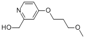 2-HYDROXYMETHYL-4-(3-METHOXYPROPOXY)PYRIDINE CAS#: 117992-97-9