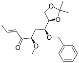 2-Hepten-4-one, 7-(2,2-dimethyl-1,3-dioxolan-4-yl)-5-methoxy-7-(phenylmethoxy)-, 4R-4R*(5R*,7S*)- CAS#: 136759-95-0