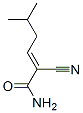 2-Hexenamide, 2-cyano-5-methyl- CAS#: 143420-53-5