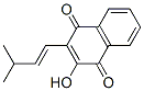 2-Hydroxy-3-(3-methyl-1-butenyl)-1,4-naphthoquinone CAS#: 4042-39-1